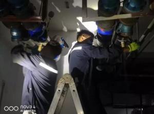 烈日炎炎，不能阻擋益和人為民服務之心！